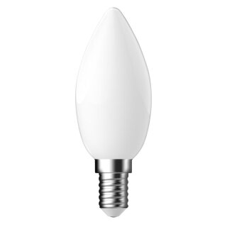 Nordlux LED Filament Leuchtmittel Kerze 4,6W = 40W E14 Opal 470lm 840 neutralweiß 4000K