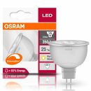 Osram LED Superstar MR16 Reflektor 5,9W = 35W GU5,3 warmweiß 2700K Halogenersatz 36° DIMMBAR