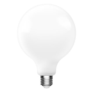 Nordlux LED Filament Leuchtmittel Globe G120 8,6W = 75W E27 opal 1055lm warmweiß 2700K DIMMBAR