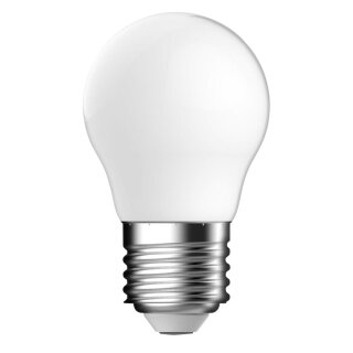 Nordlux LED Filament Leuchtmittel Tropfen 6,3W = 60W E27 opal 806lm 840 neutralweiß 4000K
