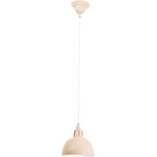 Näve Pendelleuchte Desira Beige rund Ø19cm max. 40W E27 ohne Leuchtmittel