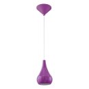 Eglo Pendelleuchte Nibbia Lila rund Ø11,5cm max....