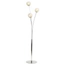 Brilliant Stehleuchte Joya Chrom 141cm max. 3 x 33W G9 ohne Leuchtmittel mit Schalter