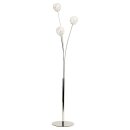 Brilliant Stehleuchte Joya Chrom 141cm max. 3 x 33W G9 ohne Leuchtmittel mit Schalter