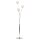 Brilliant Stehleuchte Joya Chrom 141cm max. 3 x 33W G9 ohne Leuchtmittel mit Schalter