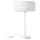 Brilliant Tischleuchte Fona Weiß Ø30cm max. 60W E27 ohne Leuchtmittel mit Schalter