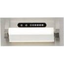 Brilliant LED Wandleuchte Next Silber 17,5cm 6W 675lm CCT...