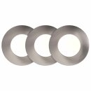 3 x Brilliant LED Einbauleuchte Orbita Eisen Ø10,5cm 3 x 4W 1200lm warmweiß 3000K indirektes Licht 120°