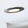 3 x Brilliant LED Einbauleuchte Orbita Eisen Ø10,5cm 3 x 4W 1200lm warmweiß 3000K indirektes Licht 120°