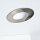 3 x Brilliant LED Einbauleuchte Orbita Eisen Ø10,5cm 3 x 4W 1200lm warmweiß 3000K indirektes Licht 120°