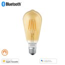 Ledvance LED Filament Smart+ Edison ST64 5,5W = 45W E27 Gold 600lm extra warmweiß 2500K Dimmbar App Google Apple HomeKit Bluetooth B-Ware