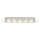 Brilliant LED Wand- & Deckenleuchte Clear Chrom 15W 1000lm warmweiß 3000K mit Kippschalter