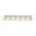 Brilliant LED Wand- & Deckenleuchte Clear Chrom 15W 1000lm warmweiß 3000K mit Kippschalter