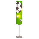 Brilliant Stehleuchte Soccer Papierschirm max. 2 x 40W E14 ohne Leuchtmittel mit Fußschalter