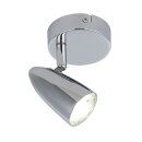 Briliant LED Wand- & Deckenleuchte Nano Chrom 4W...