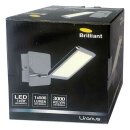 Brilliant LED Wand- und Deckenleuchte Uranus Chrom 5W 500lm Warmweiß 3000K schwenkbar