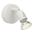 Brilliant LED Wandleuchte Spot Loona Weiß 3W GU10...