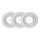 3 x Brilliant LED Einbauleuchte Honor Weiß Ø9cm 3 x 5W GU10 400lm Neutralweiß 4000K schwenkbar