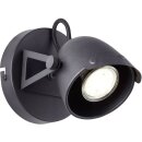 Brilliant Wandleuchte Wandstrahler Spot Ka Schwarz IP20 max. 1 x 28W GU10 ohne Leuchtmittel