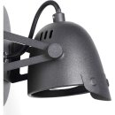 Brilliant Wandleuchte Wandstrahler Spot Ka Schwarz IP20 max. 1 x 28W GU10 ohne Leuchtmittel