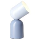 Brilliant Tischleuchte Yan Blau max. 40W E27 ohne...
