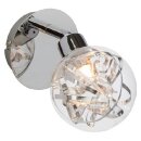 Brilliant LED Wandleuchte Spot Cinta Chrom 3,5W G9 320lm...