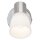 Brilliant LED Wandleuchte Spot Janna Eisen/Chrom/Weiß 4W E14 450lm warmweiß 2700K schwenkbar
