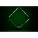 Brilliant LED Tischleuchte Naime Chrom 8W 240lm RGB Dimmbar mit Fernbedienung