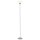 Brilliant LED Deckenfluter Stehleuchte Spari Silber/Weiß 1,8m 9,5W E27 806lm warmweiß 2700K mit Schalter