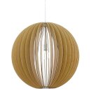 Eglo Pendelleuchte Cossando Holz Ø70cm max. 60W E27 ohne Leuchtmittel kürzbar
