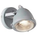 Brilliant LED Wand- & Deckenleuchte Spot Carmen Beton Grau 5W GU10 380lm warmweiß 3000K schwenkbar