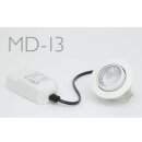 Malmbergs LED Einbauleuchte Downlight MD-13 Weiß...