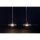 Brilliant LED Pendelleuchte Maura Eisen gebürstet 2 x 9W 920lm warmweiß 3000K kürzbar