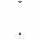 Brilliant Pendelleuchte Sandness Kupferfarben Ø25cm für max. 1 x 60W E27 ohne Leuchtmittel kürzbar