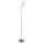 Näve LED Stehleuchte Triberg Silber/Braun 129cm 8,5W 520lm warmweiß 3000K Schwenkbar & Dimmbar