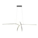 Brilliant LED Pendelleuchte Circle 120cm Chrom 30W 2410lm...