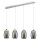 Brilliant LED Pendelleuchte Metropolis Chrom/Rauchglas 4 x 5W 2000lm warmweiß 3000K kürzbar EasyDim