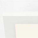 Brilliant LED Deckenaufbau-Panel Buffi Weiß eckig 75x75cm 44W 4200lm warmweiß 2700K
