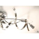 Chericoni Deckenleuchte Banda Chrom 78cm max. 4 x 40W E14 ohne Leuchtmittel