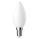 10 x Nordlux LED Filament Leuchtmittel Kerze 6,3W = 60W E14 Opal 806lm 840 neutralweiß 4000K