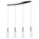 Brilliant LED Pendelleuchte Elegance Chrom 4 x 5W 2080lm warmweiß 3000K kürzbar