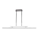 Brilliant LED Pendelleuchte Salamanca Chrom 20W 1500lm warmweiß 3000K höhenverstellbar