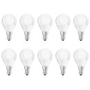 10 x Bellalux LED Leuchtmittel Tropfen P40 5,7W = 40W E14...