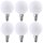 6 x LED Filament Leuchtmittel Globe G60 4W = 33W E14 opal 350lm warmweiß 2700K