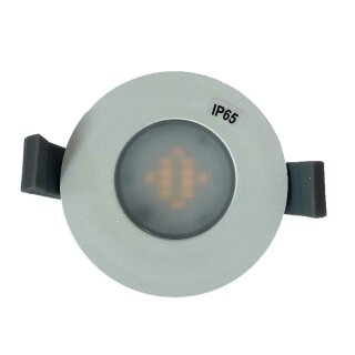 Müller-Licht LED Downlight Einbauleuchte Weiß rund Ø68mm IP65 7W 345lm warmweiß 3000K