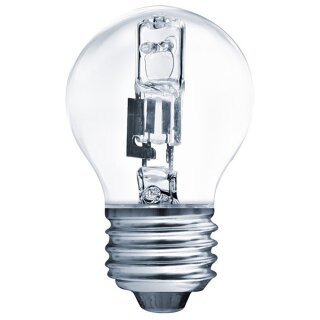 Müller-Licht Halogen Leuchtmittel Tropfen 20W = 25W E27 klar 235lm warmweiß 2900K dimmbar