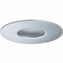 Paulmann LED Einbauleuchte Silber rund Ø9,5cm IP44 5,3W 600lm warmweiß 3000K 55° Dimmbar