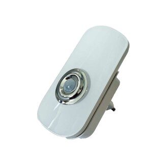 StarQ LED Steckdosen Nachtlicht 2in1 Taschenlampe 1,2W 70lm 2700K & 6500K Sensor inkl. Ladestation