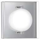 Action LED Wand- & Deckenleuchte Envy eckig 11,5 x 11,5cm Chrom 5,5W 380lm warmweiß 3000K