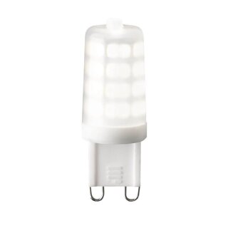 Wofi LED Leuchtmittel Stiftsockellampe 3,5W G9 matt 320lm warmweiß 3000K